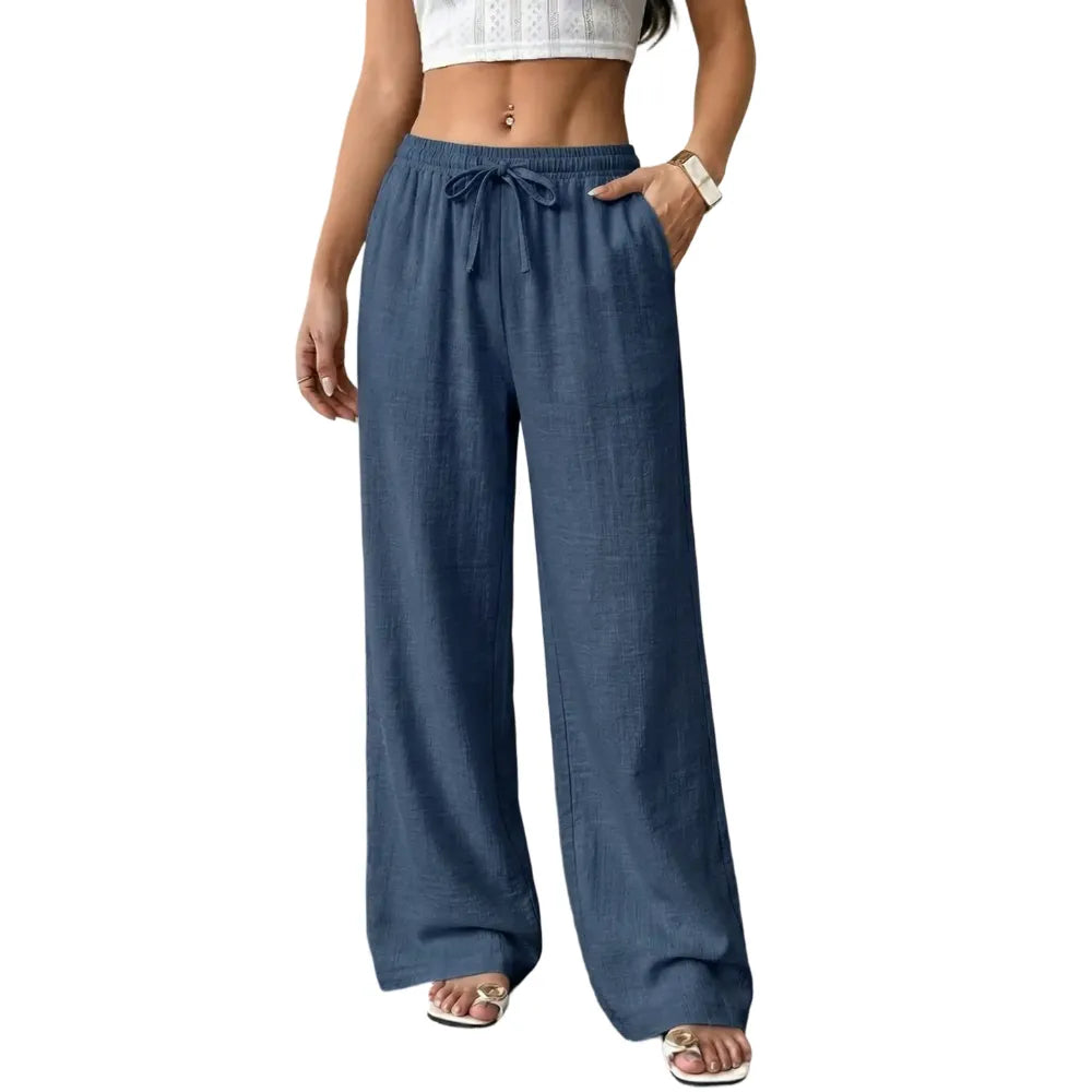 💖 Casual Waist-Cinching Pants | Flattering Fit & All-Day Comfort