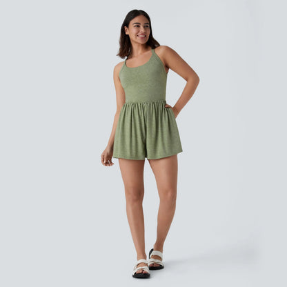 🔥 Women's Pocket 2-in-1 Romper | The Outfit You'll Reach For Again and Again