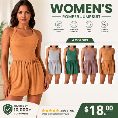 🔥 Women's Pocket 2-in-1 Romper | The Outfit You'll Reach For Again and Again