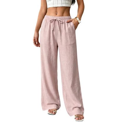 💖 Casual Waist-Cinching Pants | Flattering Fit & All-Day Comfort